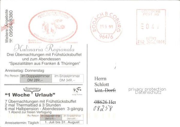 Bad Rodach Kurhotel Ferienhotel Zur Alten Molkerei – Bild 2
