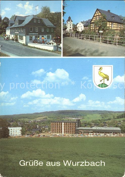 Wurzbach Konsum Gaststätte Rathaus FDGB Erholung
