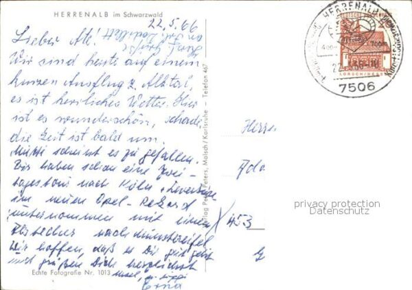 Herrenalb Bad Herrenalb Schwarzwald Fliegeraufnahme – Bild 2