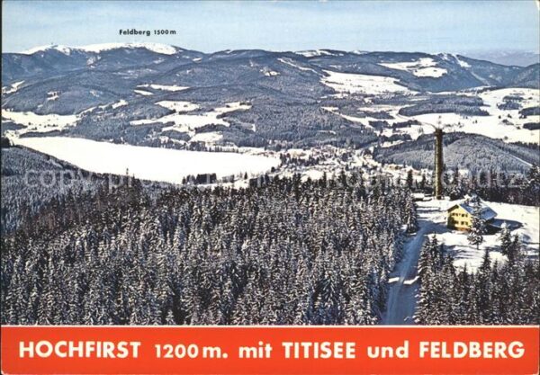 Titisee-Neustadt Fürstenberg Rasthaus Hochfirst Schwarzw