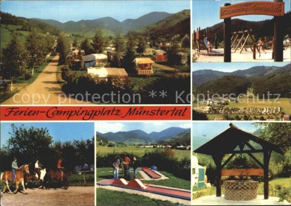 Muenstertal Schwarzwald Camping Münstertal Kinderspielplatz Rei