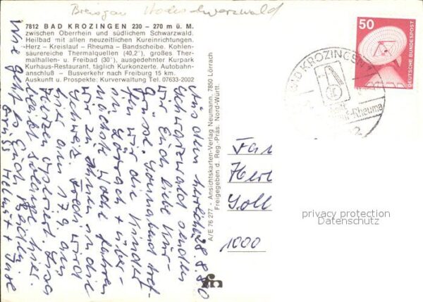 Bad Krozingen Kurstadt Schwarzwald Fliegeraufnahme – Bild 2