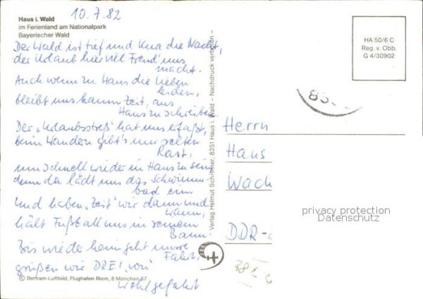 Haus Wald Nationalpark Bayerischer Wald Fliegerau – Bild 2
