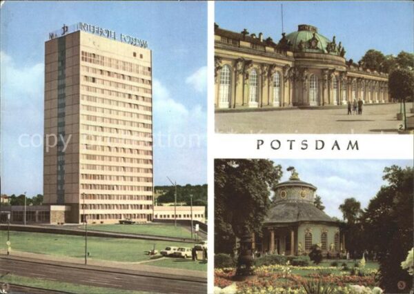 Potsdam Interhotel Hochhaus Schloss Sanssouci C