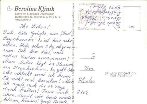 Loehne Berolina Klinik Hallenbad – Bild 2