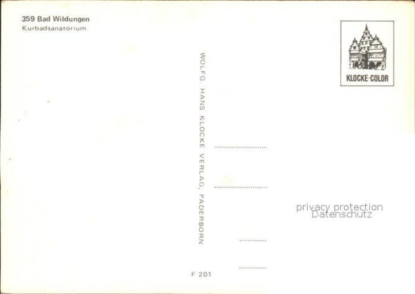 Bad Wildungen Kurbadsanatorium – Bild 2