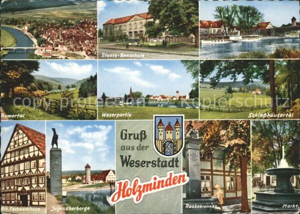 Holzminden Weser Staatsbauschule Schiesshäusertal Rumort