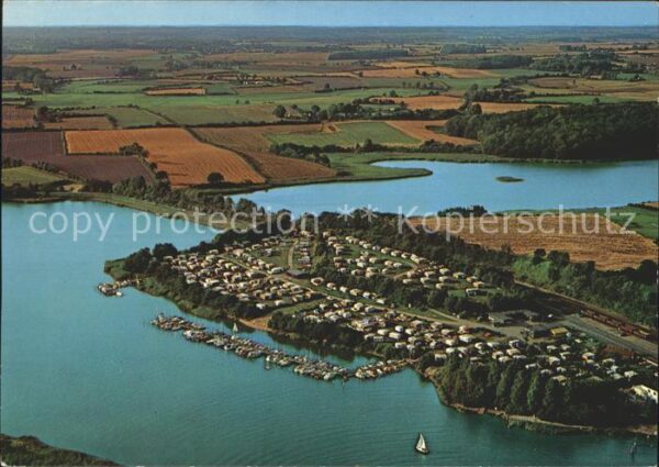 Lindaunis Schlei Campingplatz an der Schlei Fliegeraufna