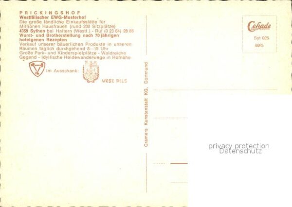 Sythen Prickingshof Westfälischer EWG Musterho – Bild 2