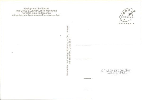 Grasellenbach Kurhotel Siegfriedbrunnen Meerwasser Fr – Bild 2