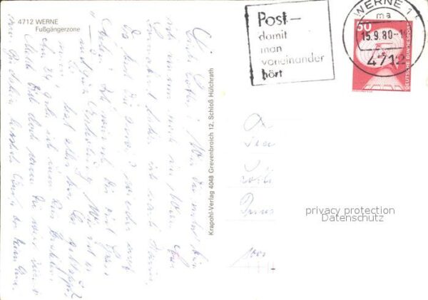 Werne Unna Fussgängerzone – Bild 2