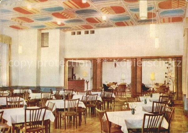 Johnsbach Osterzgebirge Handwerkerheim Speisesaal