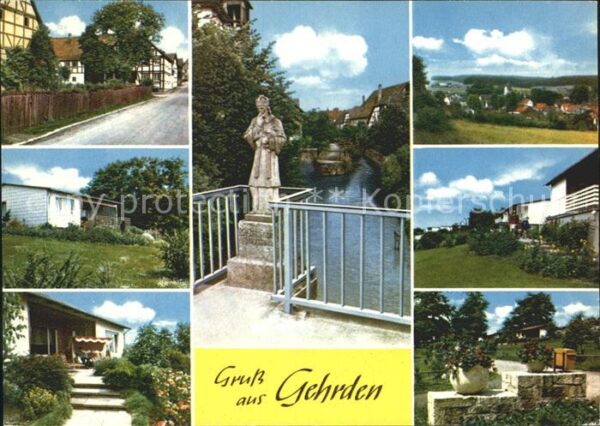 Gehrden Westfalen Bungalow Feriendorf Teilansichten Denkm