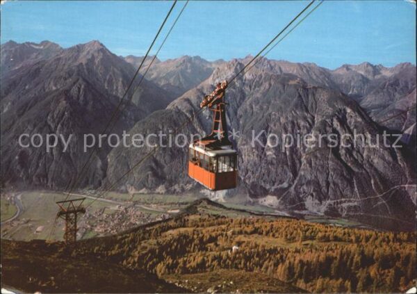 Zams Venetseilbahn Bergbahn Alpenpanorama