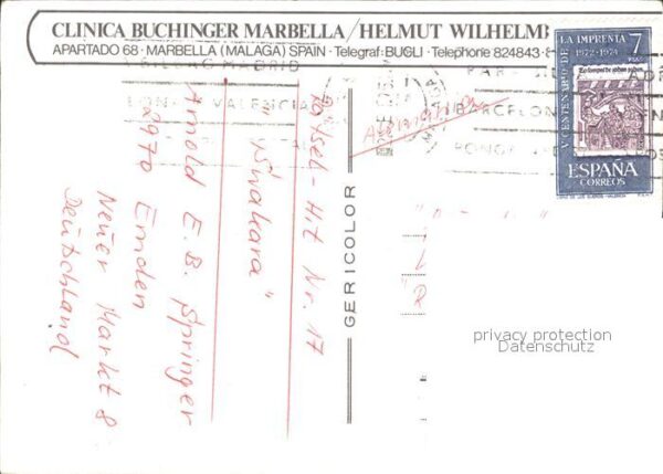 Marbella Andalucia Clinica Buchinger Swimming Pool – Bild 2