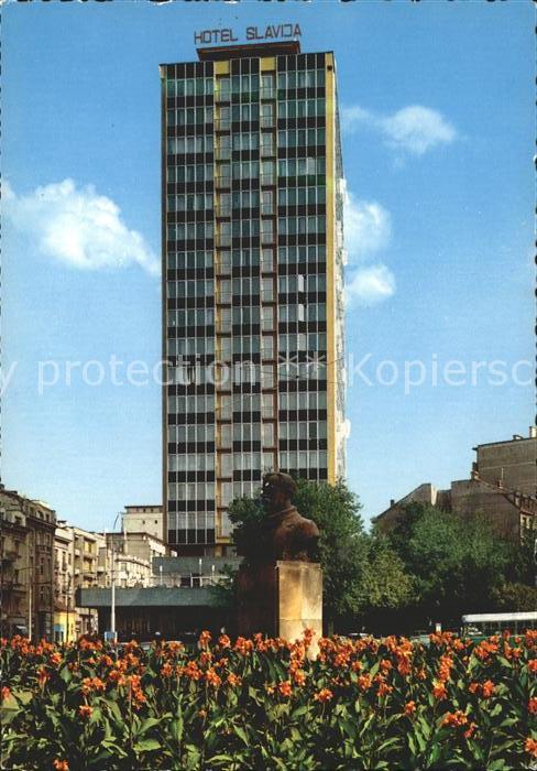Beograd Belgrad TRG Dimitrija Tucovica Platz Denkmal Bü