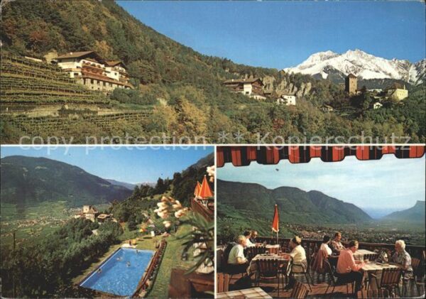 Dorf Tirol Pension Cafe Unter Schattmair Hof Terra