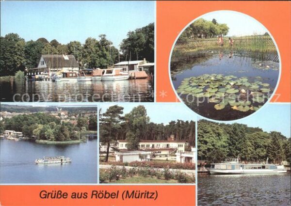 Roebel Mueritz Gaststätte Seglerheim Seerosenteich FDG