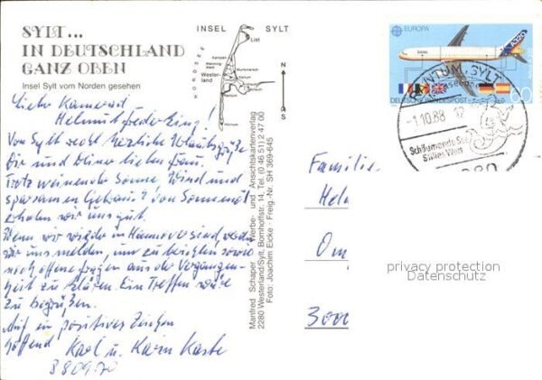 Insel Sylt Fliegeraufnahme – Bild 2