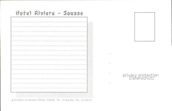 SOUSSE  Tunesie Hotel Riviera – Bild 2