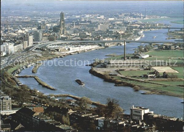 Arnhem Nelson Mandelabrug Brücke Fliegeraufnah