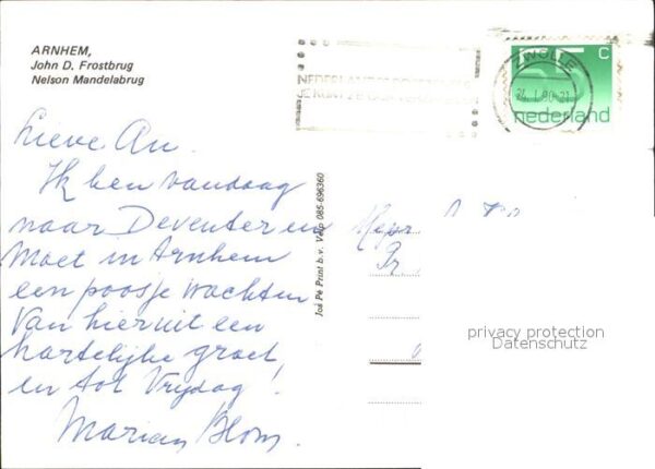 Arnhem Nelson Mandelabrug Brücke Fliegeraufnah – Bild 2