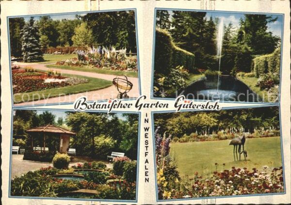 Guetersloh Botanischer Garten Pavillon Fontäne