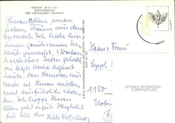 Lohrhaupten Bad Schule Forellenteich Miniatur Quell – Bild 2