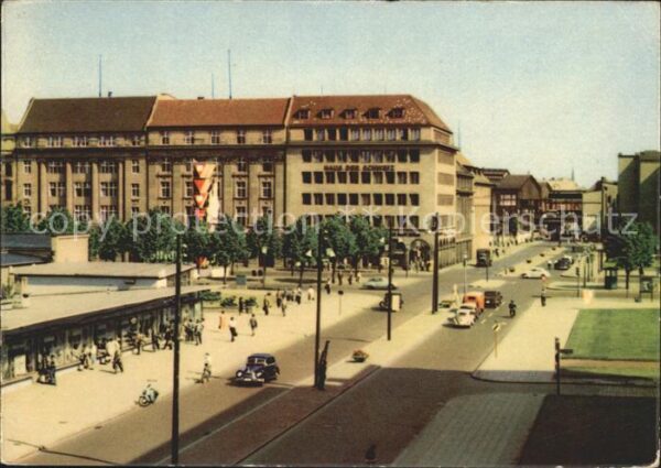 Berlin Friedrichstrasse Ecke Unter den Linden