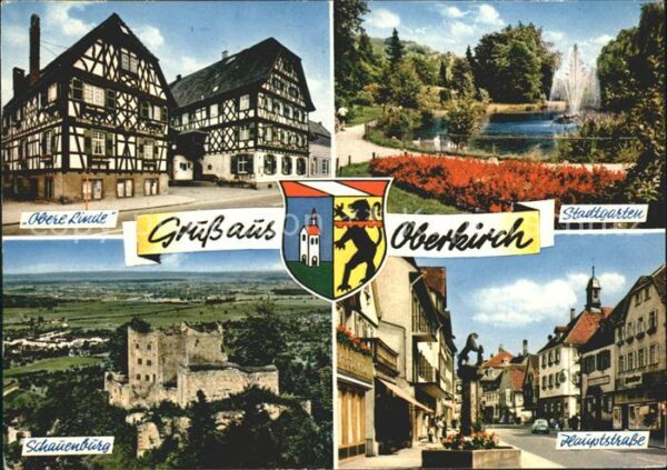Oberkirch Baden Obere Linde Fachwerkhaus Stadtgarten Fo