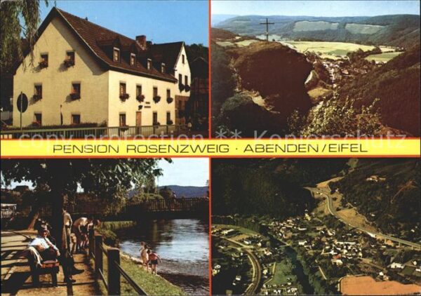 Abenden Pension Rosenzweig Panorama Gipfelkreuz