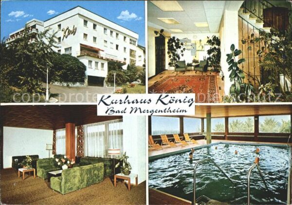 Bad Mergentheim Kurhaus König Hallenbad