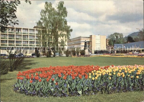 Reutlingen Friedrich List Platz mit Parkhotel Tulp