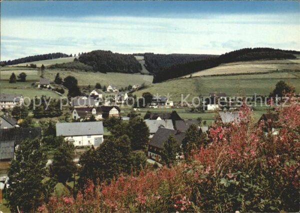 Wingeshausen Gesamtansicht mit Hotel Pension Lindenh