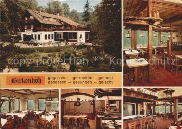 Bad Koenig Birkenhöh Restaurant