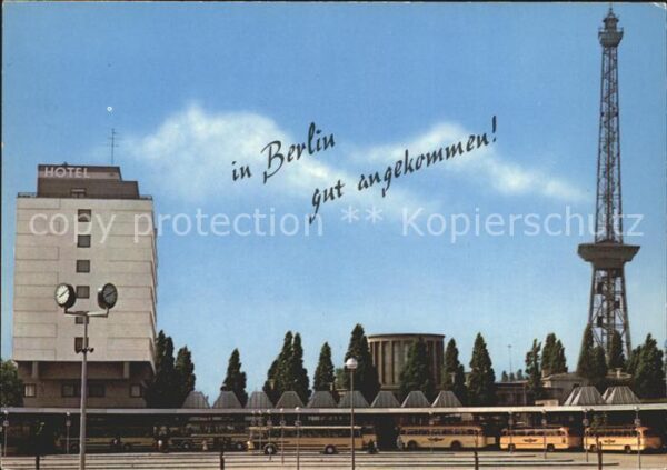 Berlin Omnibus Bahnhof Turm