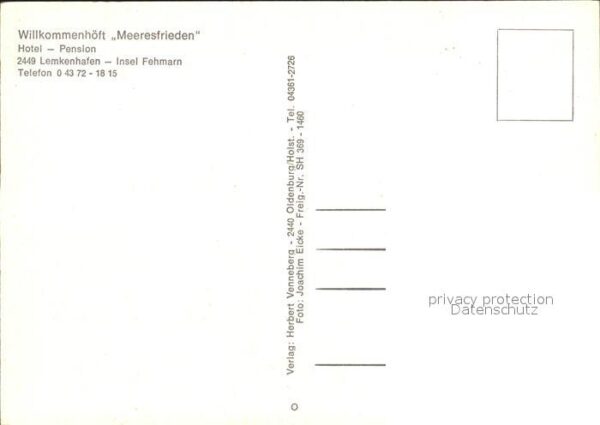 Lemkenhafen Willkommenhöft Meeresfrieden Hotel Pens – Bild 2