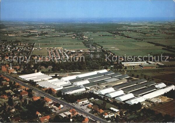 Wiesmoor Gärtnerei Fliegeraufnahme
