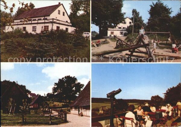 Ehestorf Harburg Zum Kiekeberg Terrasse Fernrohr Kinders