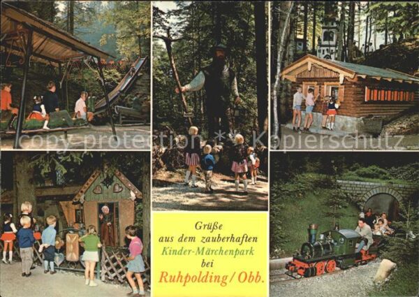 Ruhpolding Kinder Märchenpark Kinderspielplatz Eis
