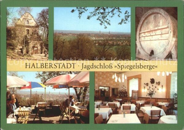 Halberstadt Jagdschloss Spiegelsberge Fass Restaura