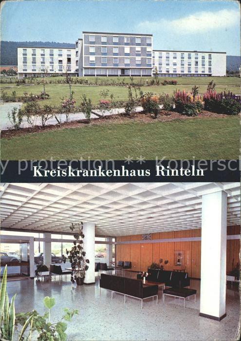 Rinteln Kreiskrankenhaus Eingangshalle