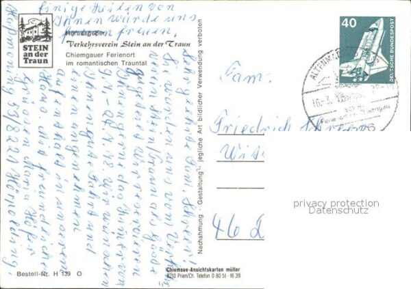 Stein Traun St Georgen Kirche Wappen Burgbrunnen Fr – Bild 2