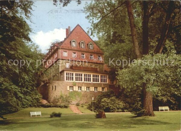 Bad Harzburg Ettershaus der Hertha von Siemens Stift