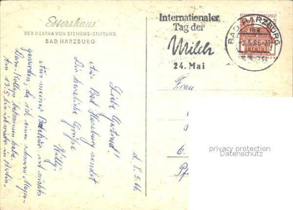 Bad Harzburg Ettershaus der Hertha von Siemens Stift – Bild 2