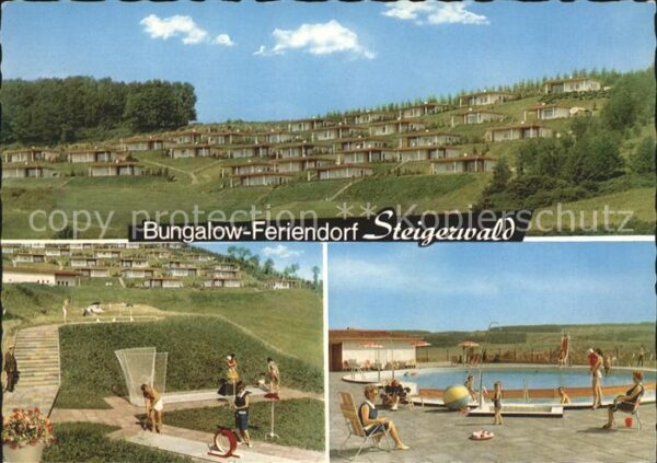 Aschbach Oberfranken Bungalow Feriendorf Steigerwald Minigol
