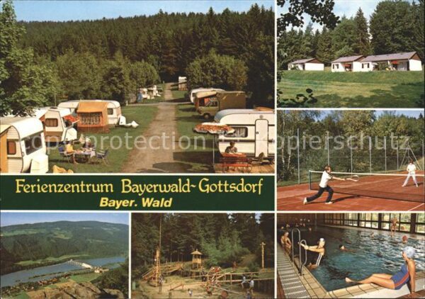 Gottsdorf Niederbayern Ferienzentrum Bayerwald Camping Tennis