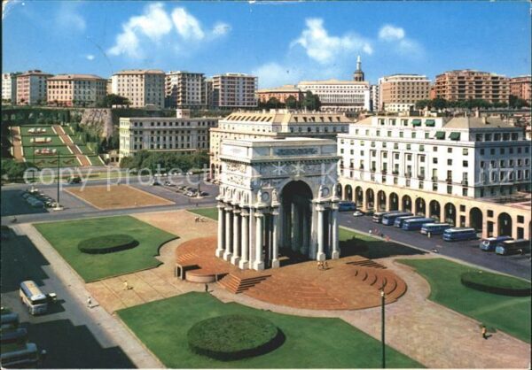 Genova Genua Liguria Piazza della Vittoria Monumento ai Cadu