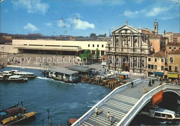 Venezia Venedig Stazione di Santa Lucia Bahnhof