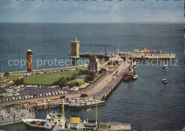 Cuxhaven Nordseebad Alte Liebe Hafenanlagen Schiff Leuchttu
